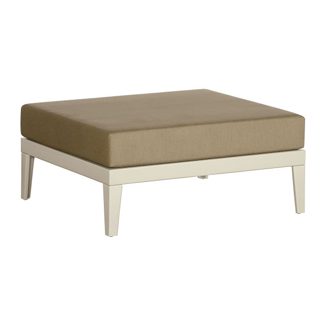 Barlow Tyrie Aura Modular Aluminum Ottoman