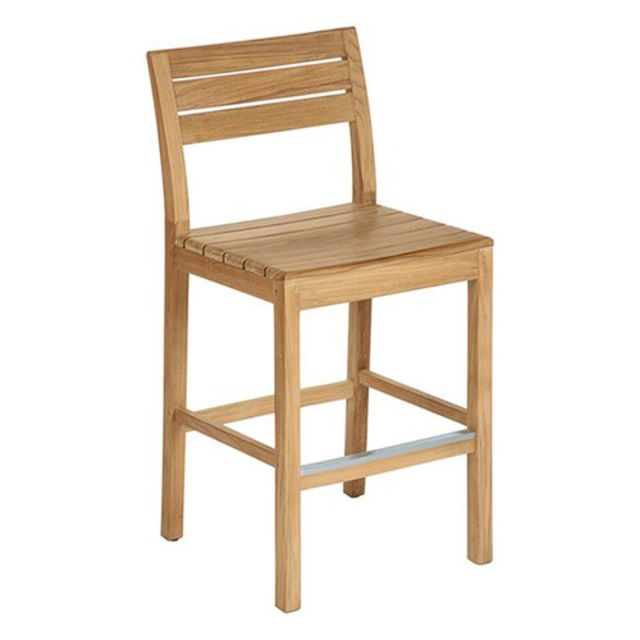 Barlow Tyrie Bermuda Teak Counter Side Chair