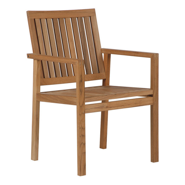 Barlow Tyrie Linear Teak Dining Armchair