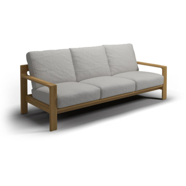 Gloster Loop Teak 3-Seater Sofa