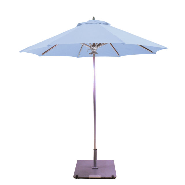 Galtech 7.5' Round Aluminum Commercial Market Patio Umbrella