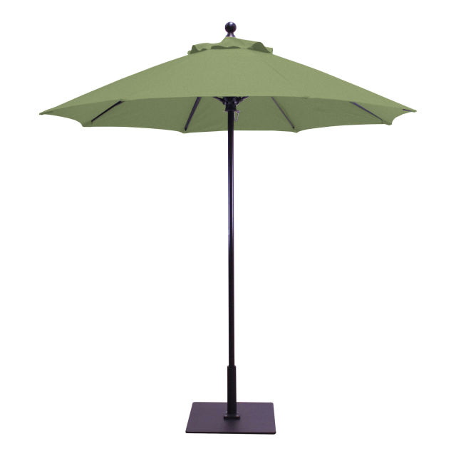 Galtech Deluxe 7.5' Round Aluminum Commercial Market Patio Umbrella