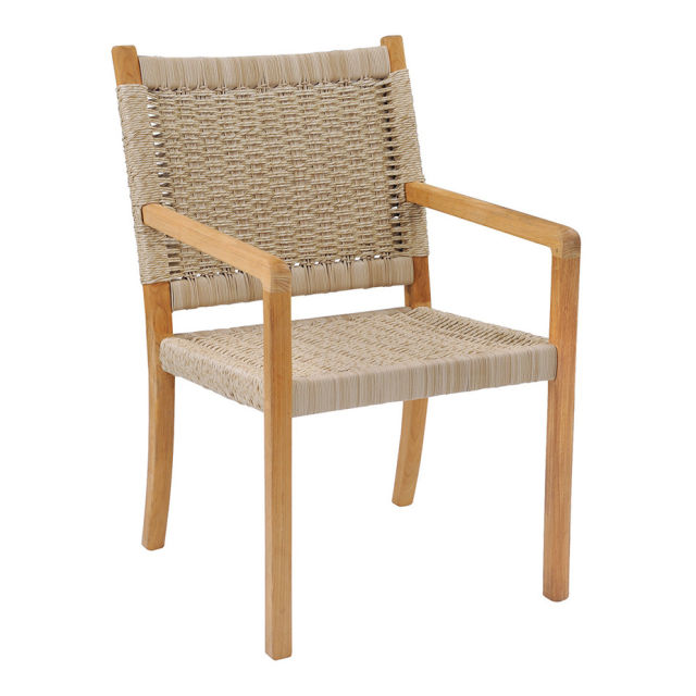 Kingsley Bate Hudson Woven Dining Armchair