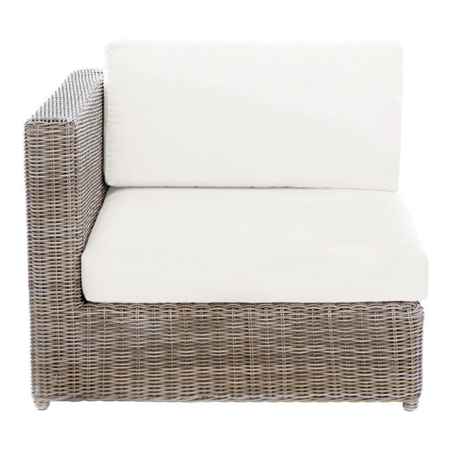 Kingsley Bate Sag Harbor Woven Left Arm Facing Outdoor Sectional Unit