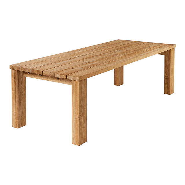 Barlow Tyrie Titan 94.5" Teak Rectangular Dining Table