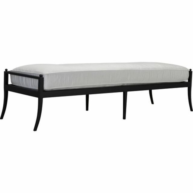 Lane Venture Winterthur Estate Aluminum Daybed Ottoman