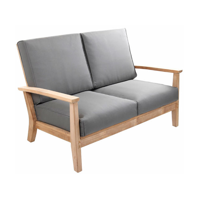 POVL Outdoor Calera Teak Love Seat