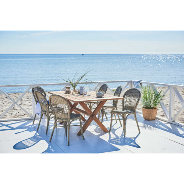 Sika Design Ofelia 6-Seat Rectangular Dining Set