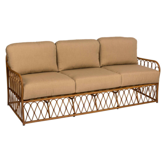 Woodard Cane Sofa