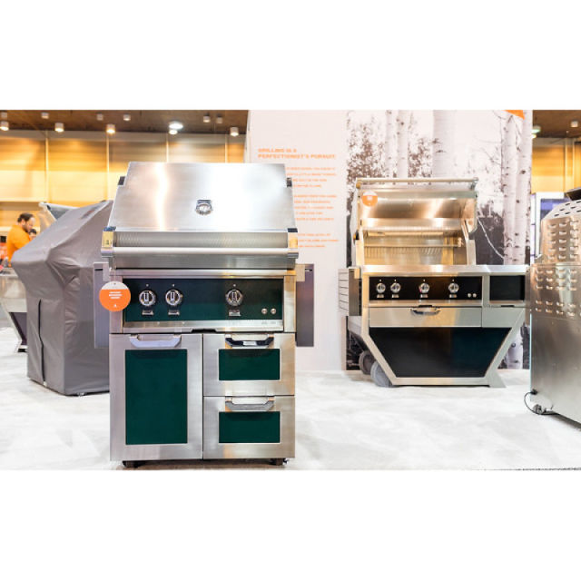 Hestan 30" Built-In Gas Grill with Rotisserie