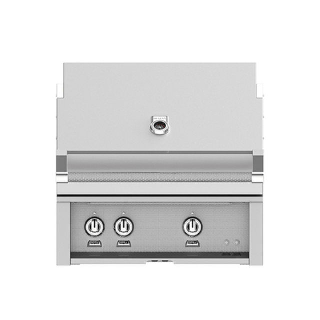 Hestan 30" Built-In Gas Grill with Rotisserie
