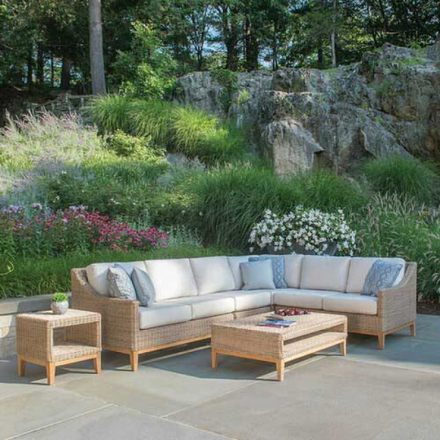 Kingsley Bate Frances Collection Wicker Seating AuthenTEAK