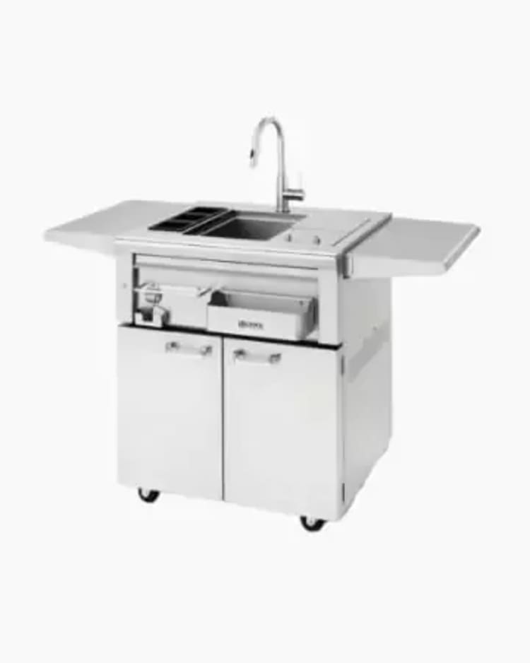 Shop grill carts & food prep