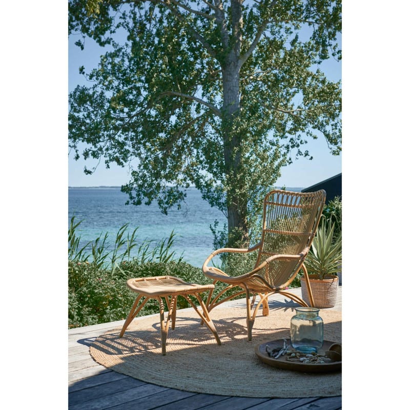 Sika Design Exterior Monet AluRattan Highback Lounge Chair