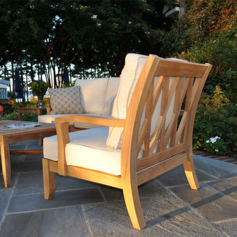 Buy Teak Deep Seating Chairs - Factory Direct Pricing - Atlanta Teak  Furniture