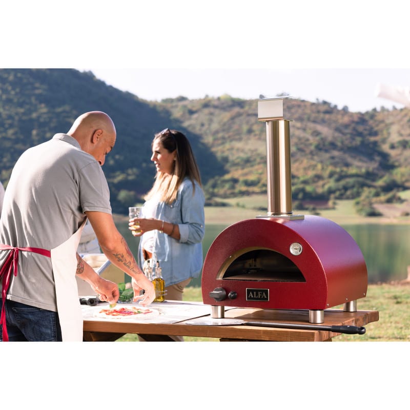 Pizza oven with barbecue: the Alfa Forni solutions