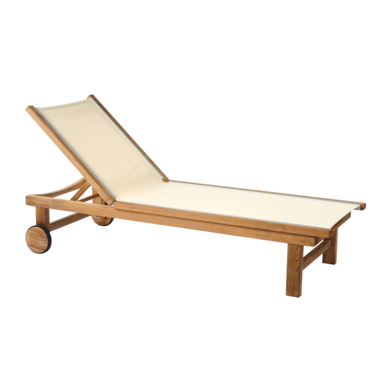 Kingsley Bate St. Tropez Sling Chaise Lounge AuthenTEAK