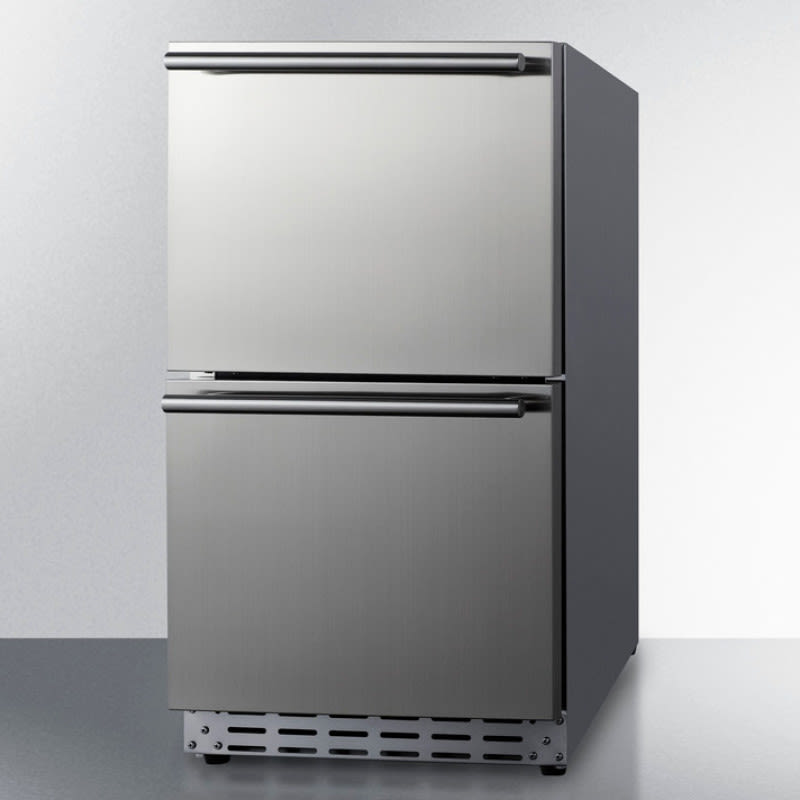 Perlick 24 Signature Shallow Depth Refrigerator - Marine and Coastal Series