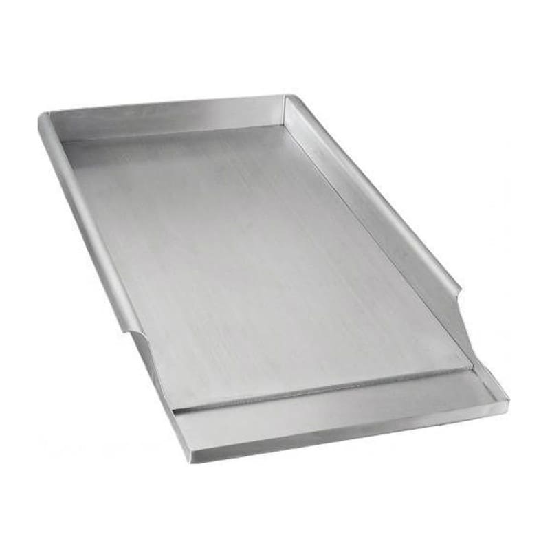 Alfresco Commercial Griddle Plate / Stainless Steel, Grease Trough / AGSQ-G