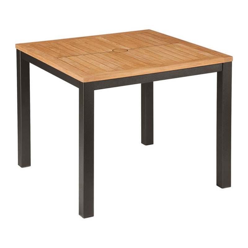 Barlow Tyrie Aura AuthenTEAK Square Table Top - Dining 35\