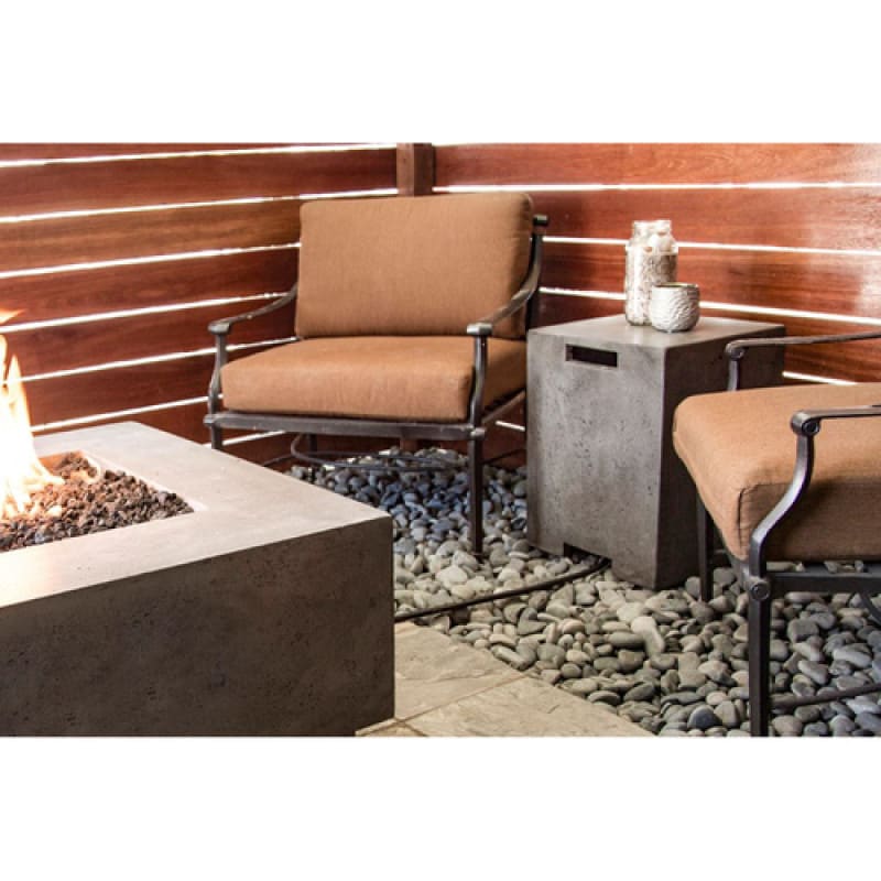 Prism Hardscapes Tavola 4 Fire Pit Table, Natural / Natural Gas
