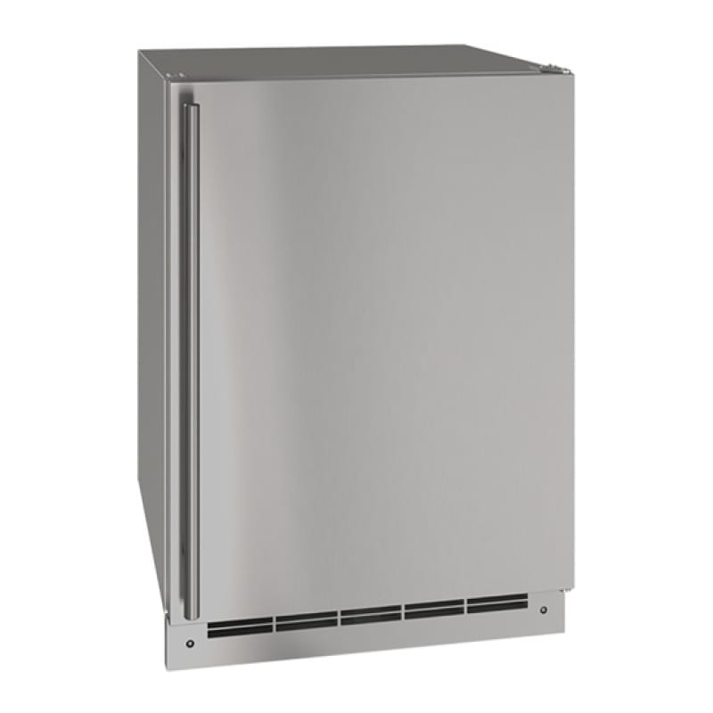 U-Line | Glass Refrigerator 36 Dual Zone Lock Stainless Frame 115V | 3000 Series | U-3036RRGLS-13B