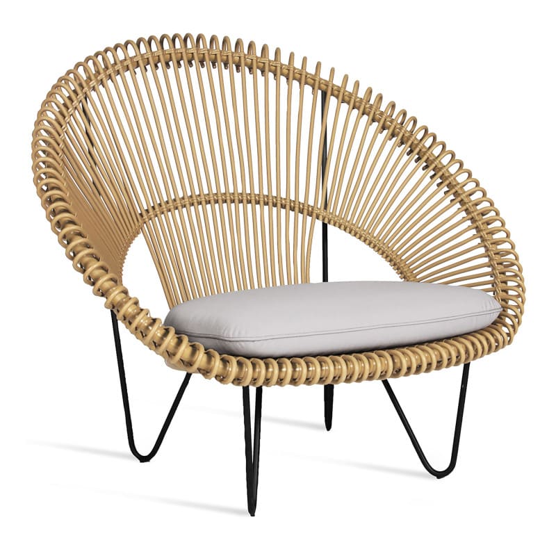 Modern Wicker Cocoon Chairs