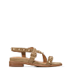 Auk Camel Suede & Hardware Sandals