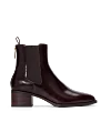 Dodo Mahogany Brown Boxed Leather Heeled Boots