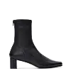 Hylia Stretch Leather Heeled Boots