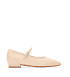 Surfbird Cream Leather Ballet Flats