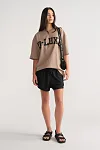 D-Luxe Distressed Logo Tee