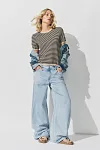 D-Luxe Stripe Knit Tee