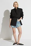 Harper Rolled Cuff Denim Short