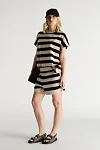 D-Luxe Bold Stripe Short