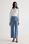 Darcy Cropped Wide Leg Jean