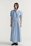 D-Luxe Poplin Stripe Skirt