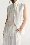 Paige Linen Blend Vest