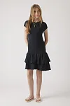 Girls Alessia Shirred Dress