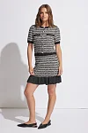 Ottilie Check Knit Skirt