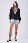 Deni Applique Top