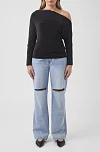 Phoebe Metallic Top