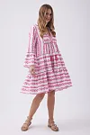 Indie Embroidered Mini Dress
