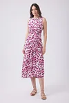 Miranda Gathered Midi Dress