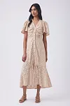Connie Broderie Midi Dress