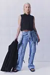 D-Luxe Crop Sleeveless Shirt