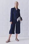 D-Luxe Cropped Denim Blazer