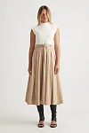 Stefanie Spliced Midi Dress