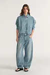 D-Luxe Cinched Barrel Jean — photo 1 of 1
