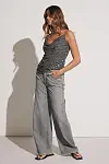 Lana Sequin Cowl Cami